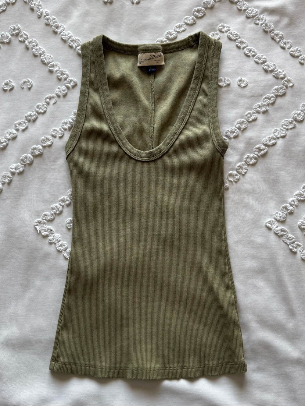 Universal Thread Ribbed Tank Top